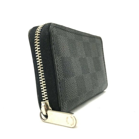 Louis Vuitton Damier Graphite Zippy Zip Coin Purse - Picture 4 of 8